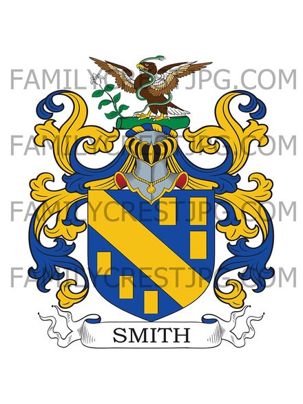 Smith Family Crest - London, England