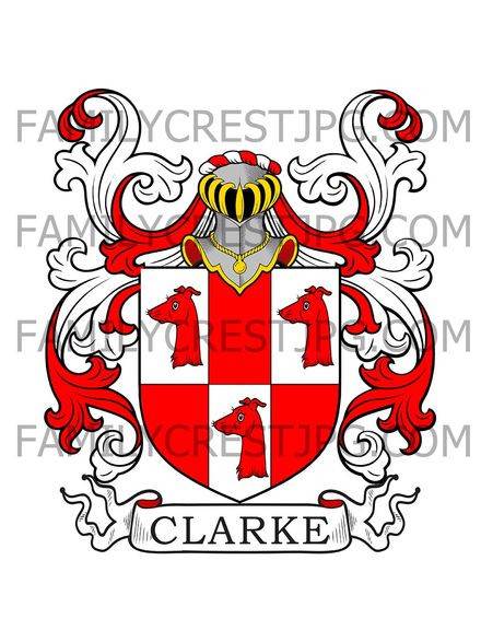 Clarke Family Crest