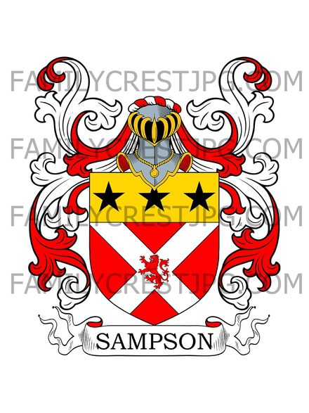 Sampson Family Crest