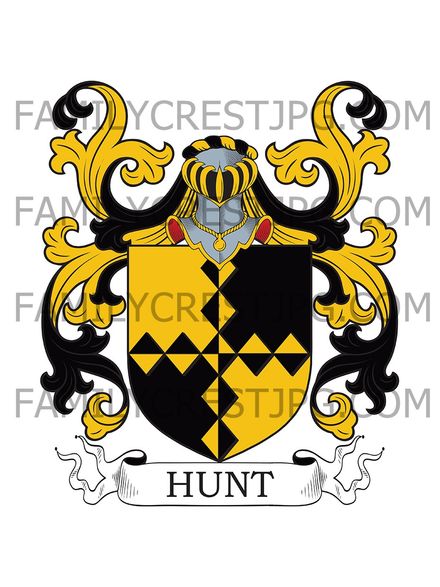 Hunt Family Crest