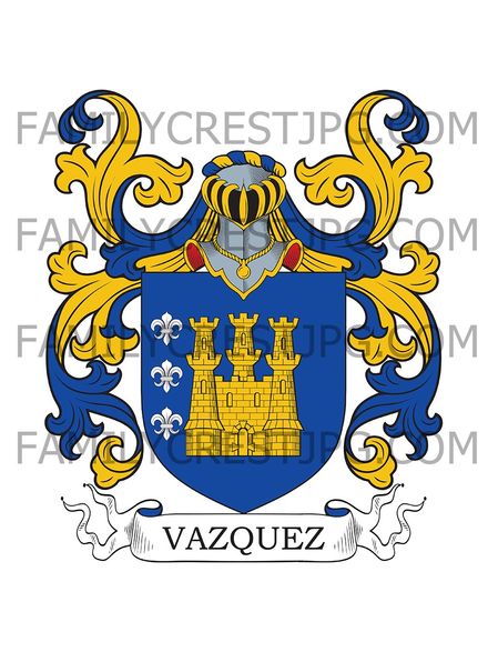 Vazquez Family Crest