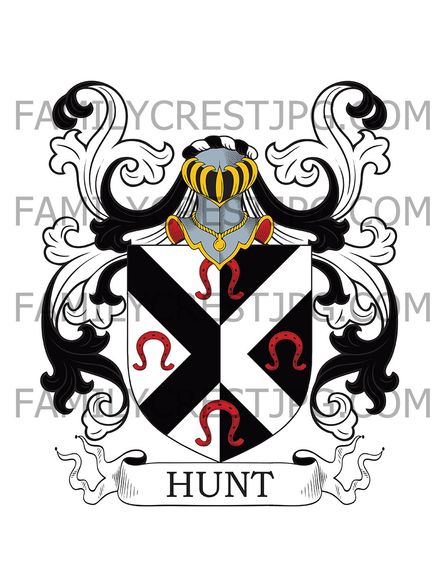 Hunt Family Crest