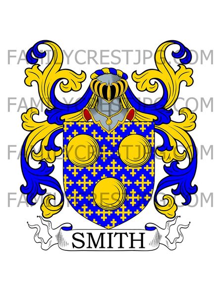 Smith Family Crest - Essex, England