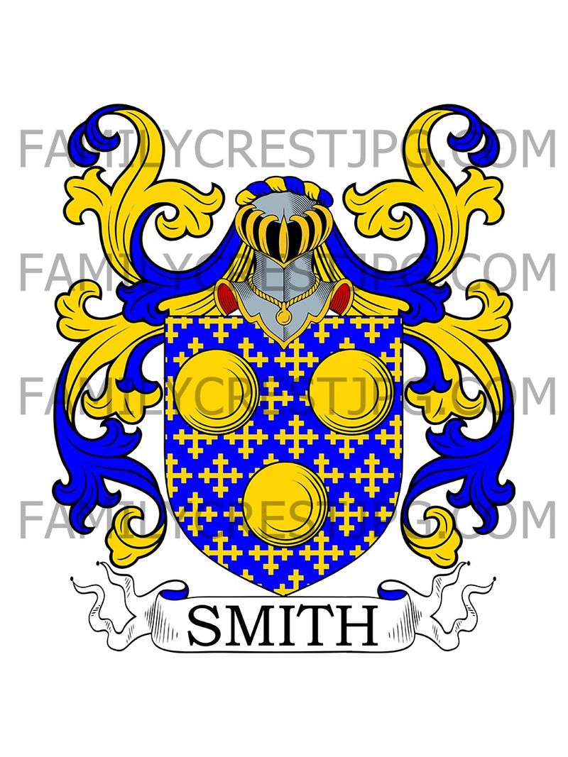 Smith Family Crest - Essex, England