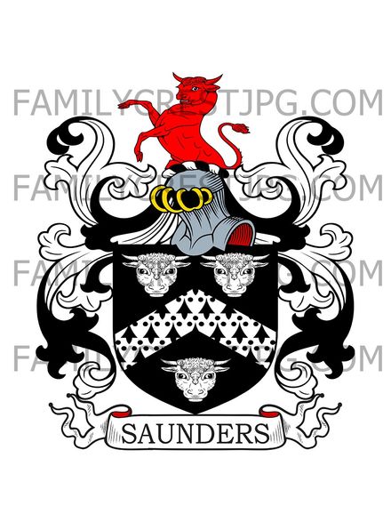 Saunders Family Crest