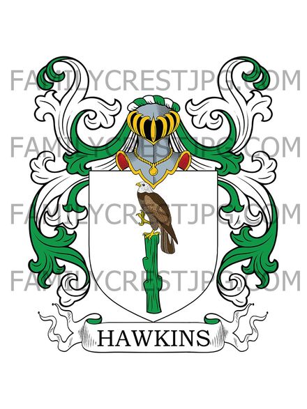 Hawkins Family Crest