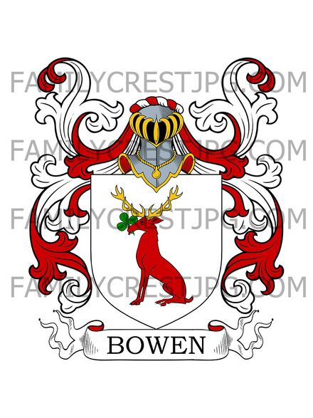 Bowen Family Crest