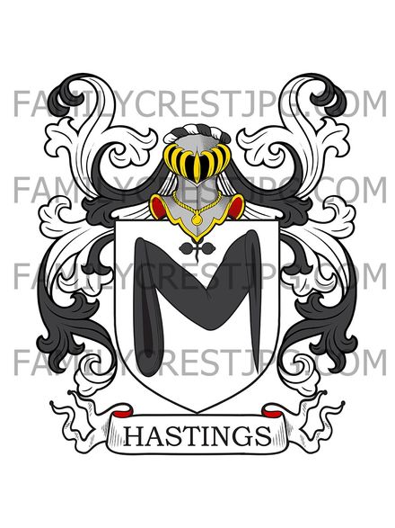 Hastings Family Crest