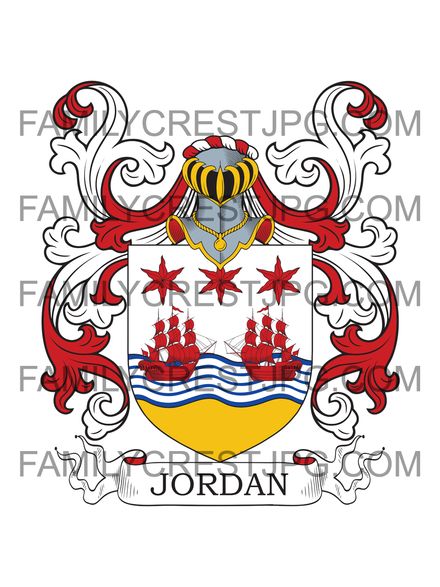 Jordan Family Crest - Jordaan