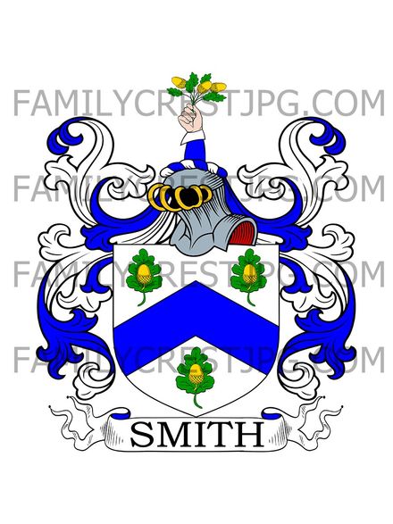 Smith Family Crest - London, England