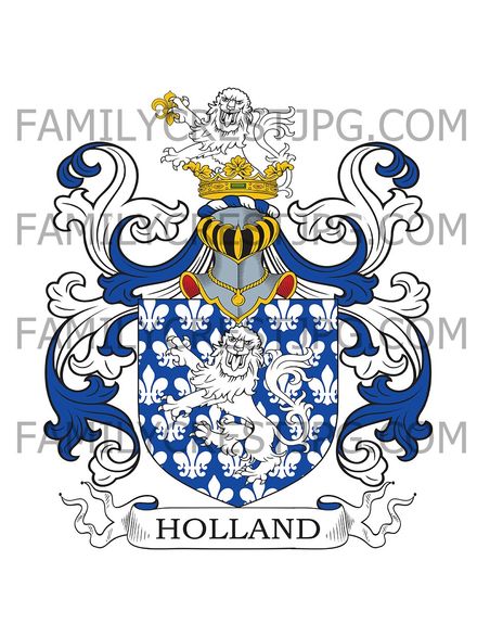 Holland Family Crest