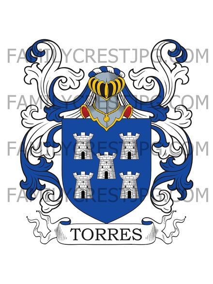 Torres Family Crest