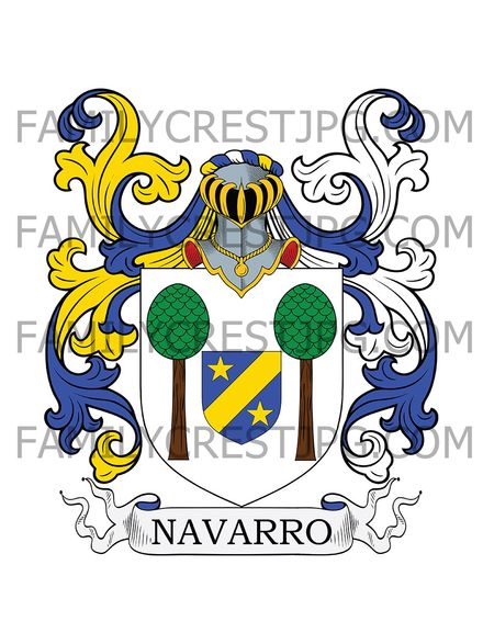 Navarro Family Crest