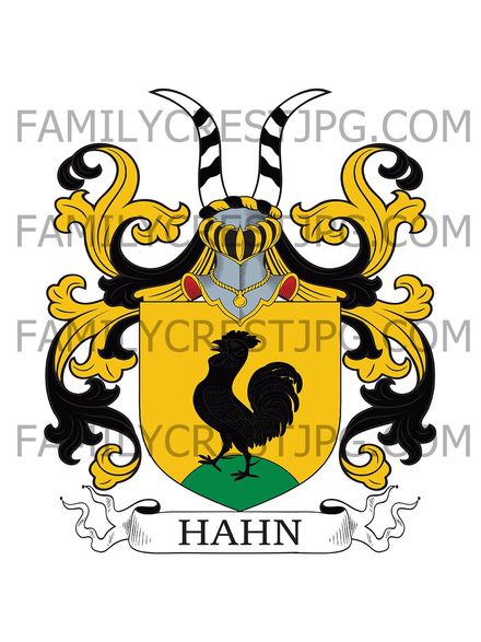 Hahn Family Crest