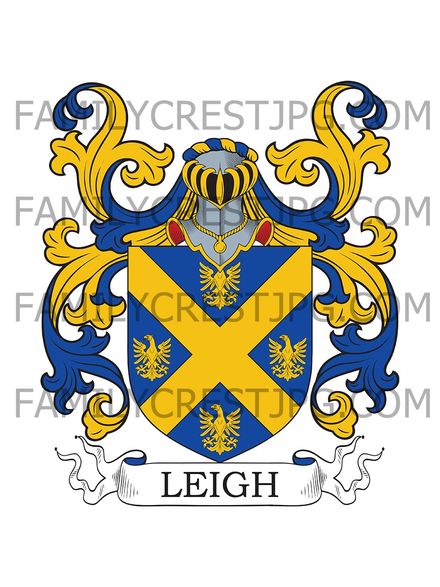 Leigh Family Crest