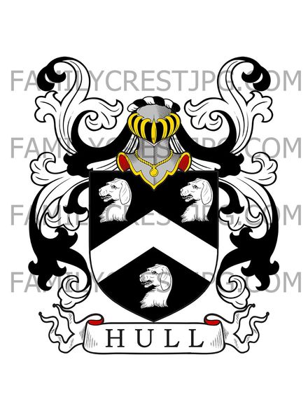Hull Family Crest