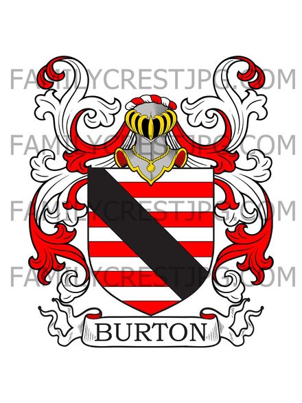 Burton Family Crest