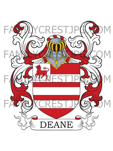 Deane Family Crest