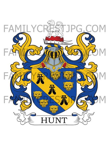 Hunt Family Crest