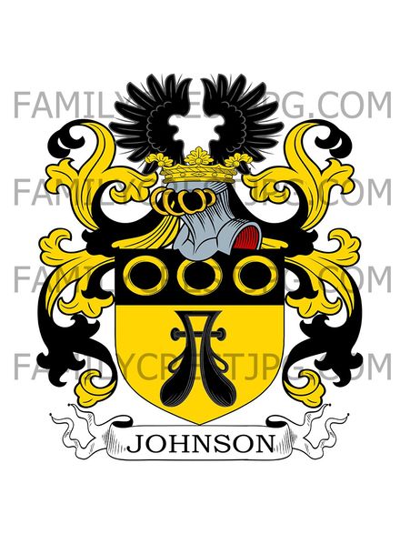 Johnson Family Crest - Ayscoughfee Hall, co. Lincoln, England