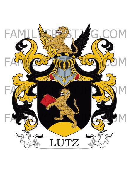 Lutz Family Crest