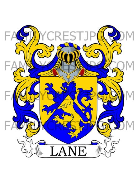 Lane Family Crest