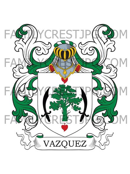 Vazquez Family Crest