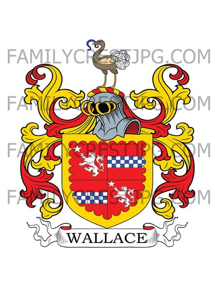 Wallace Family Crest - Bergen, Norway