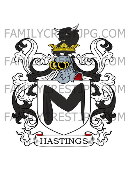 Hastings Family Crest