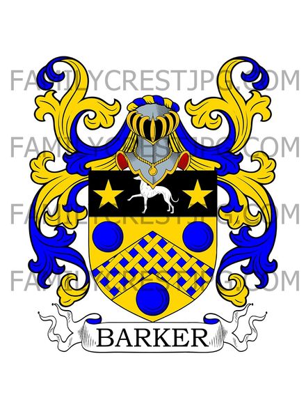 Barker Family Crest
