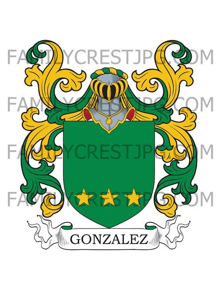 Gonzalez Family Crest