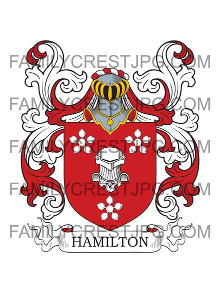 Hamilton Family Crest