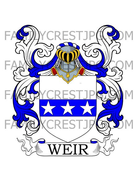 Weir Family Crest