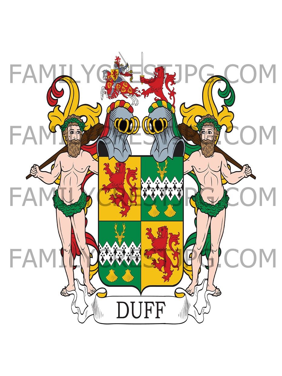 Duff Family Crest - Earl of Fife 1759