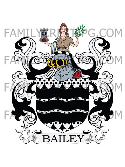 Bailey Family Crest - Essex, England