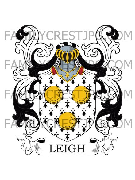 Leigh Family Crest