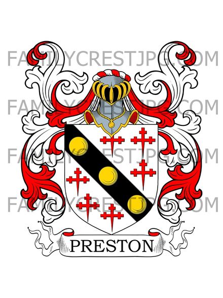 Preston Family Crest