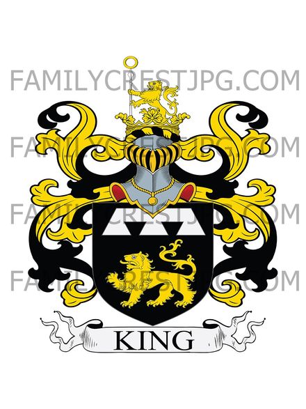 King Family Crest - London, England