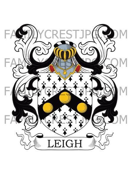 Leigh Family Crest
