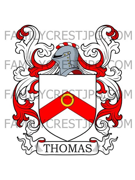 Thomas Family Crest - Northampton, England