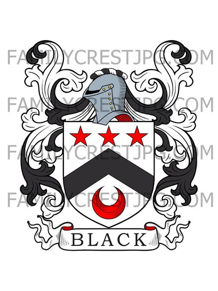 Black Family Crest