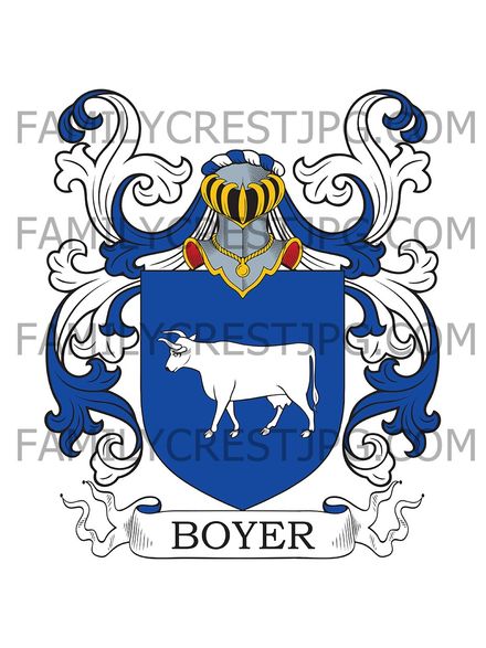 Boyer Family Crest