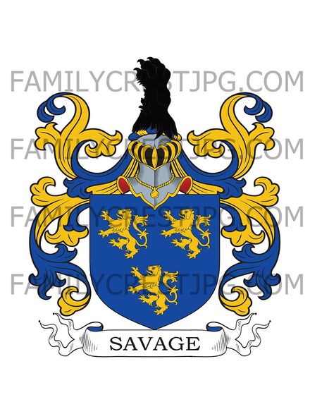 Savage Family Crest