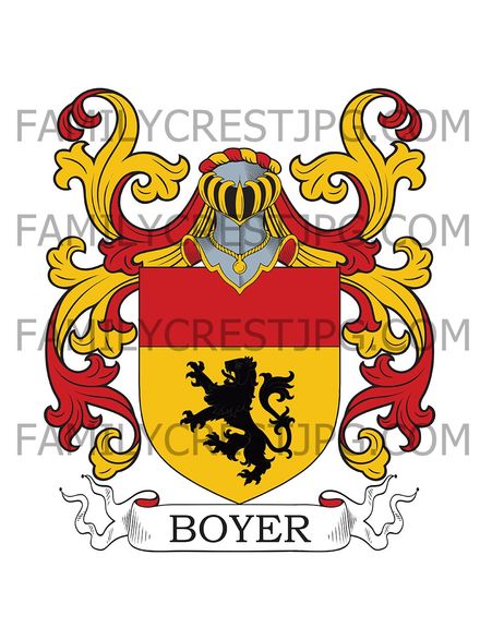 Boyer Family Crest