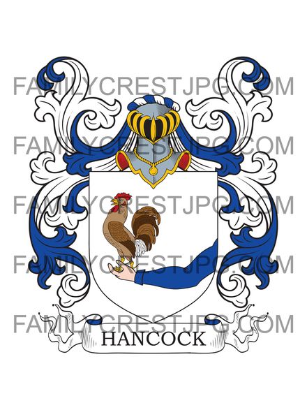 Hancock Family Crest