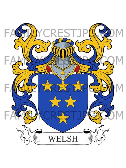 Welsh Family Crest