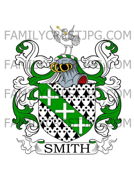 Smith Family Crest - Norfolk, England