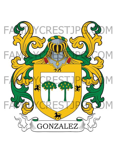 Gonzalez Family Crest