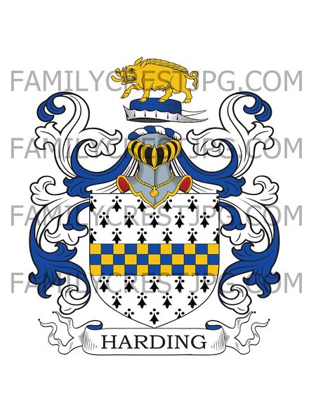 Harding Family Crest