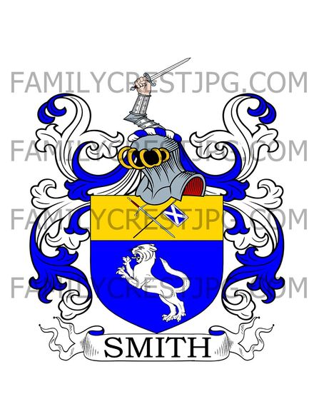 Smith Family Crest - London, England